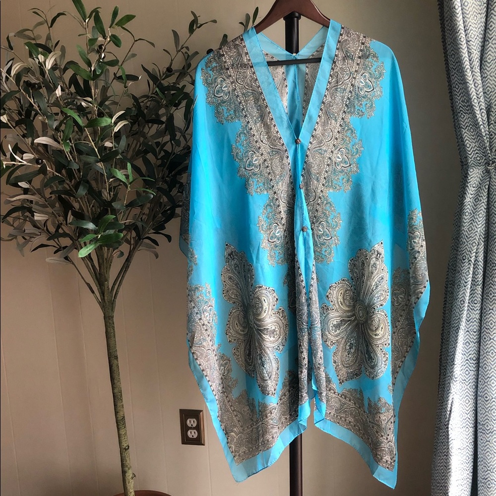 😍Earthbound Multi-Wear Garment! Kimono/scarf/crop